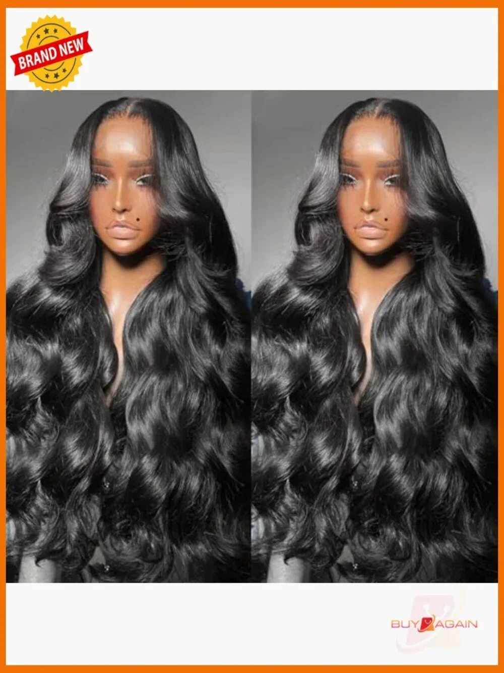 13x6 Body Wave Lace Front Wig HD Transparent Pre Plucked 200 Density 26in Human